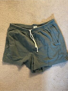aerie Olive Green Drawstring Athletic Shorts